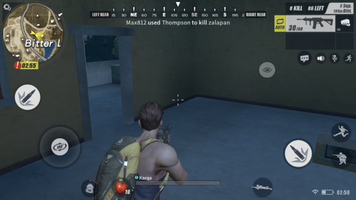 Rules of survival indir